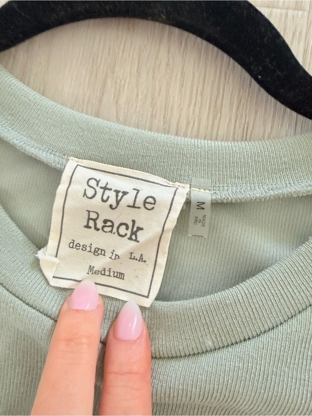 Style Rack Sleeveless Ruched Side-Drawstring Mini Dress in Sage - Picture 3 of 3